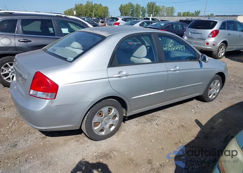 2009 Kia Spectra Ex z USA, uszkodzony, nr VIN KNAFE221X95629646